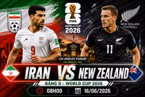 Dự đoán Iran vs New Zealand: Đại diện châu Á sáng cửa giành 3 điểm