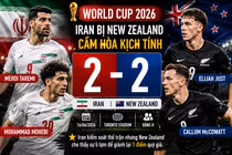 [INFOGRAPHIC] Iran bị New Zealand cầm hòa ngày ra quân tại World Cup 2026