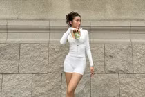 Hot mom Huyền 2K4 ngày càng “tỏa sáng” từ body đến gương mặt