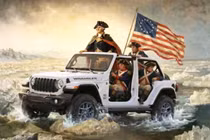 [GALLERY] Jeep sẽ tặng 100 xe cho George Washington nếu Mỹ vô địch World Cup 