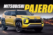  [GALLERY] Mitsubishi Pajero 2027 lộ thiết kế, vuông vức như Land Cruiser