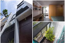Chỉ 36m2, nhà phố Hà Nội vẫn ngập gió và ánh sáng 