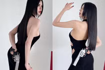 Mai Dora khoe dáng 'góc nghiêng', body với đường cong 'vun vút' hút mắt
