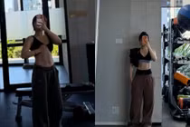 Bảo Hân Helia gây 'bão' mạng với cơ bụng số 11 săn chắc, body 'vạn người mê'