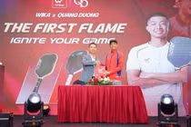 Quang Dương đánh dấu cột mốc tuổi 20 bằng sản phẩm vợt pickleball
