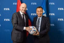 Chủ tịch FIFA gửi thư tới Chủ tịch LĐBĐ Việt Nam