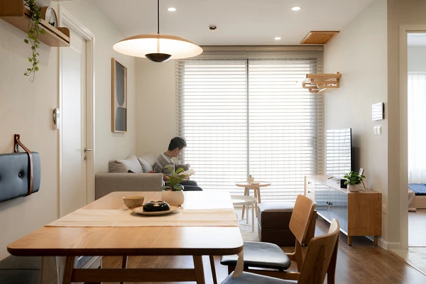 Căn hộ tận dụng ánh sáng tự nhiên với thiết kế 340 triệu đồng