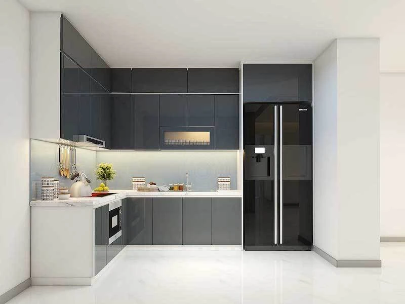 Mẫu nhà bếp hiện đại được ưa chuộng ở cả nông thôn lẫn thành thị