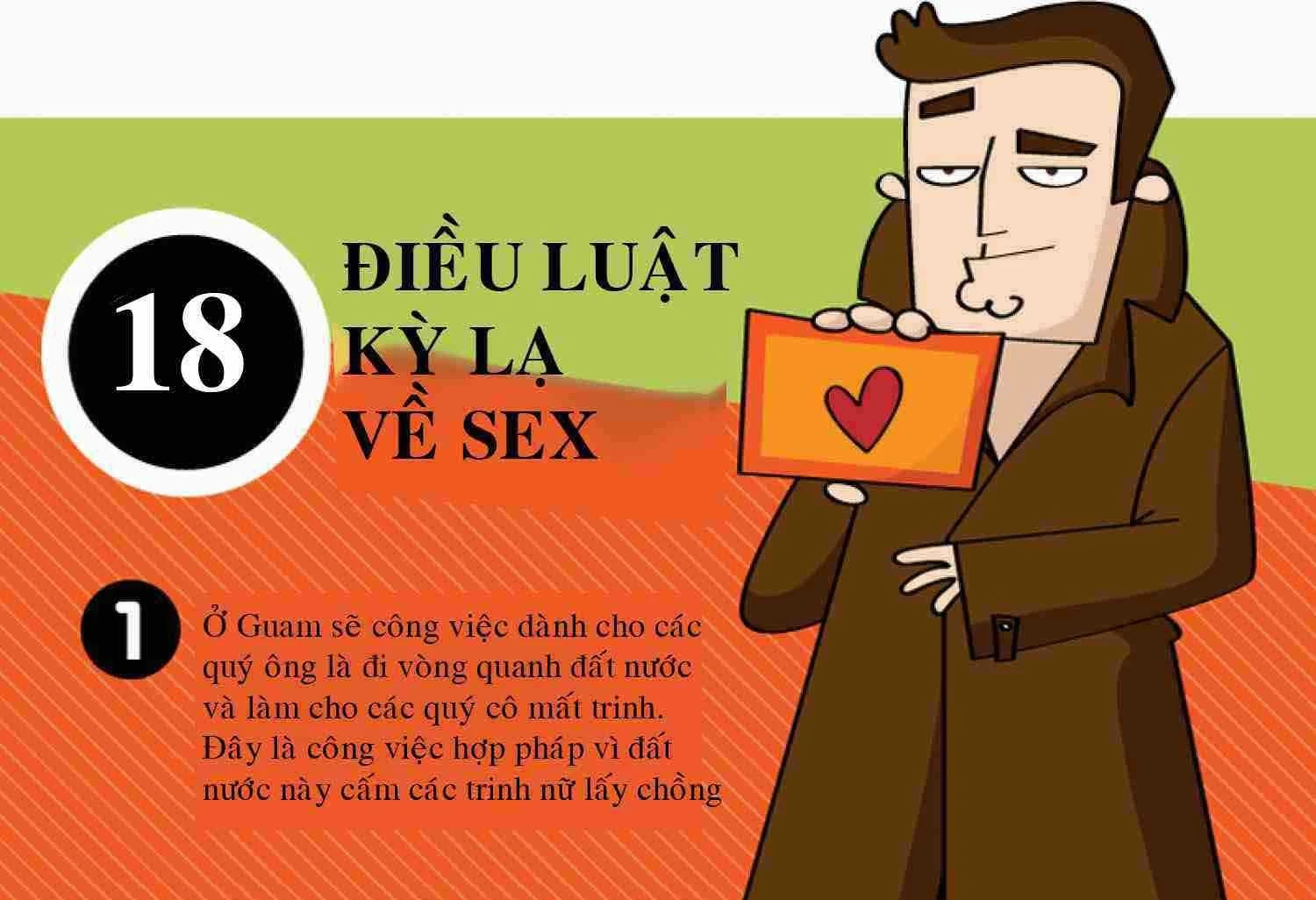 Có thể bạn chưa biết: 18 luật về 'chuyện ấy' kỳ lạ nhất thế giới