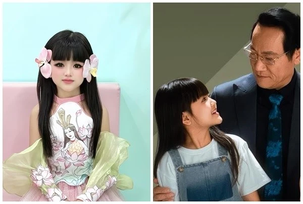Diễn viên nhí Cherry An Nhiên liên tục đóng phim, ngày càng xinh xắn