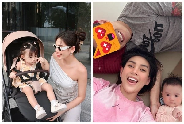 Cuộc sống làm mẹ bỉm sữa của Võ Hoàng Yến