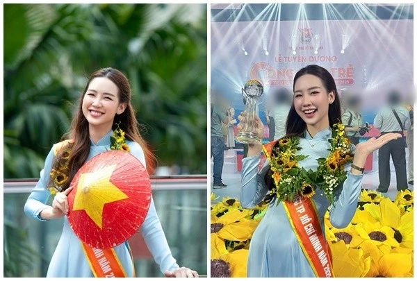 Tổ chức Miss World đưa tin Hoa hậu Bảo Ngọc nhận giải thưởng đầu năm