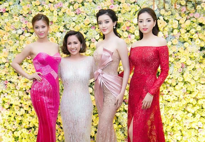 Kỳ Duyên quyến rũ hội ngộ Huyền My, Diễm Trang 