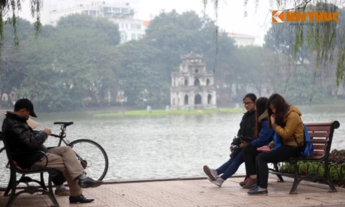 Cảnh Hồ Gươm vắng, buồn sau khi cụ Rùa qua đời