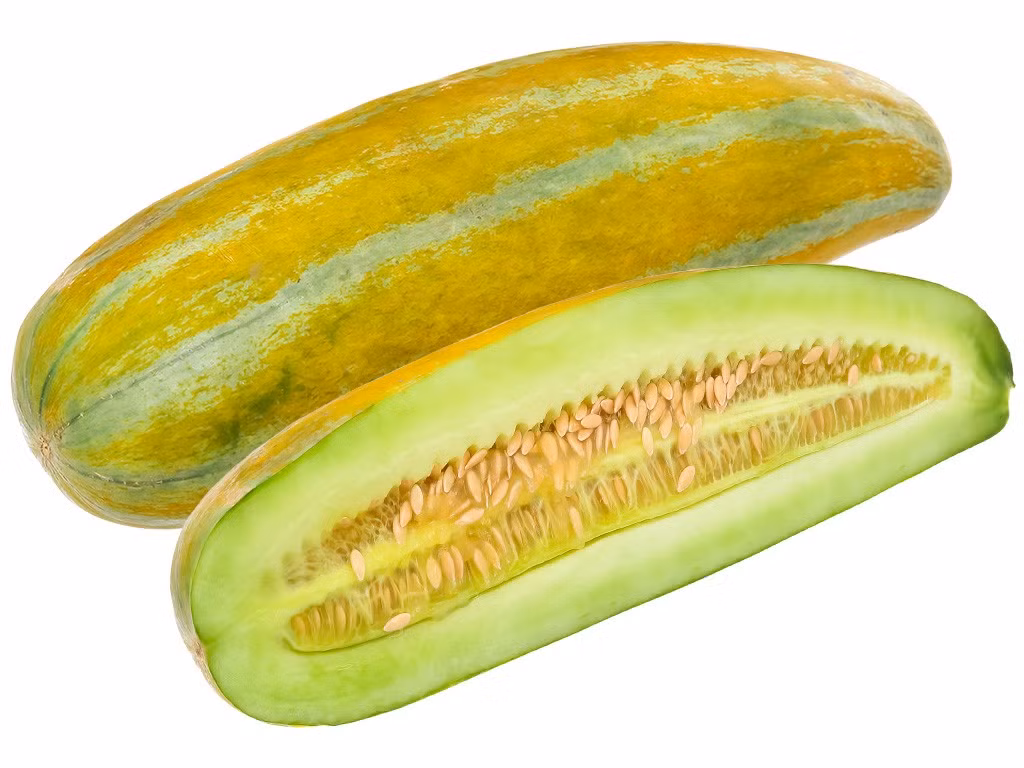 Dưa gang là loại quả quen thuộc vào mùa hè, có hàm lượng nước cao và cung cấp vitamin C cùng chất xơ. Quả chín có vị ngọt, thơm, thường được dùng ăn trực tiếp, làm sinh tố hoặc trộn cùng sữa chua và các loại trái cây khác. Khi kết hợp với nguồn đạm và chất béo lành mạnh trong bữa ăn, dưa gang có thể trở thành một phần của thực đơn đa dạng. Ảnh: Điện máy XANH