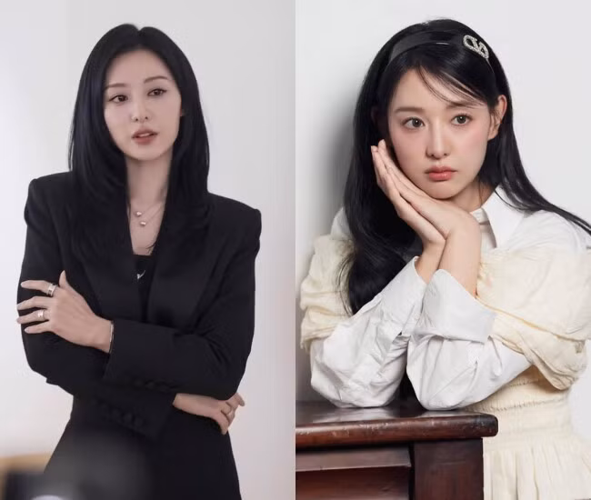 Làn da khỏe mạnh giúp Kim Ji Won dễ dàng thử nghiệm nhiều phong cách trang điểm khác nhau.