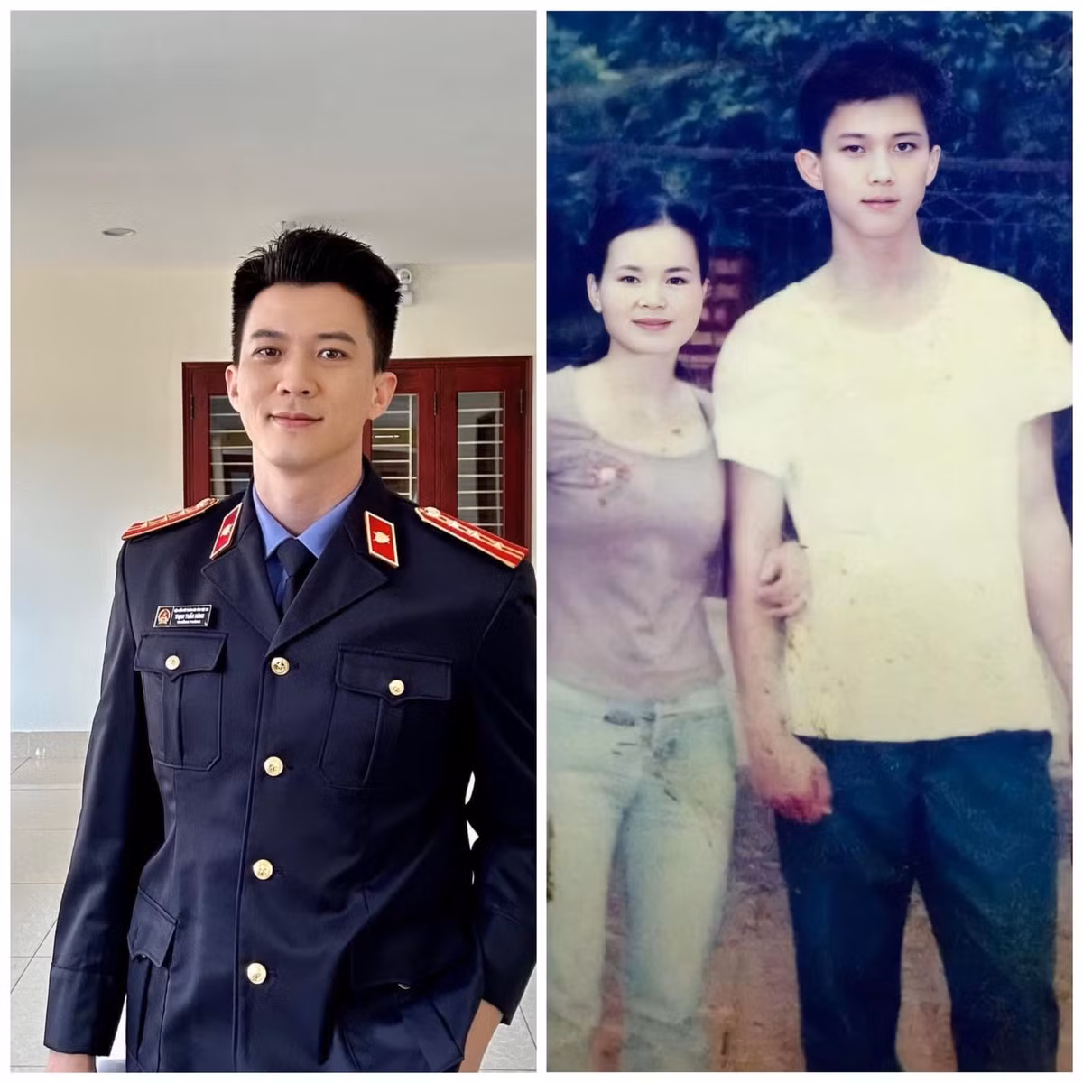 Trong ảnh, nam diễn viên ở tuổi 20 sở hữu nhan sắc đẹp không khác gì nam thần.