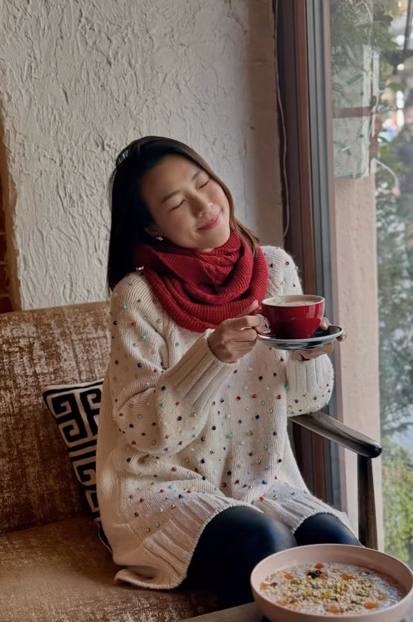 Không chỉ vậy, phong cách thời trang của người đẹp sinh năm 1990 cũng có nhiều thay đổi.