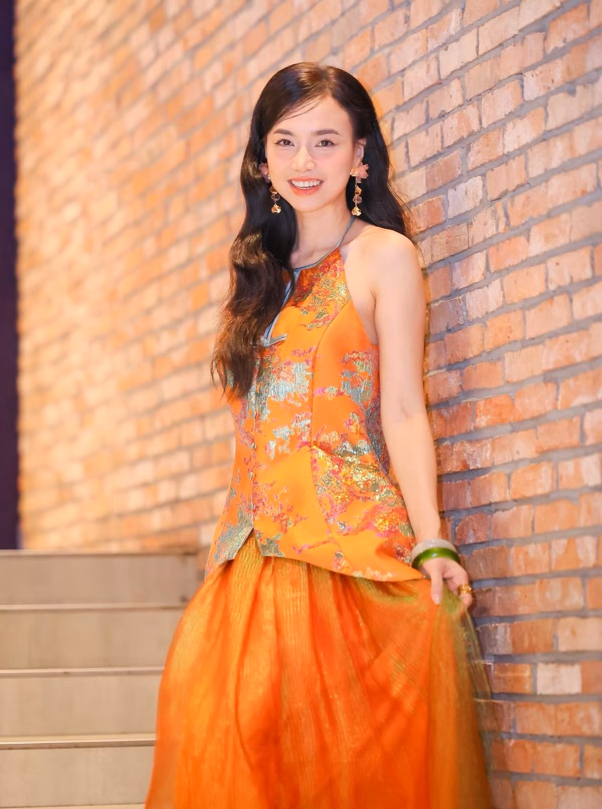 Trên mạng xã hội, nữ diễn viên thường xuyên chia sẻ hình ảnh đời thường nhẹ nhàng, không phô trương nhưng vẫn toát lên sự viên mãn, hạnh phúc. Ảnh: FB Dinh Ngoc Diep