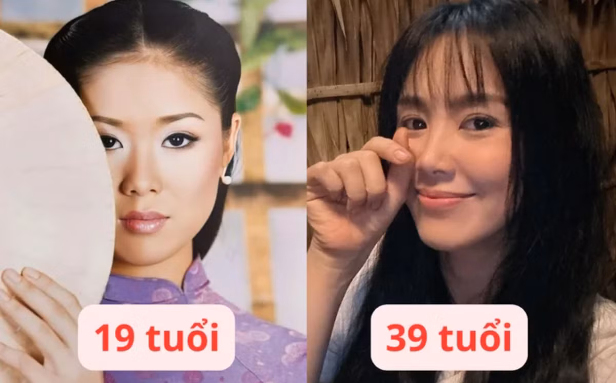 So với hiện tại, ngoại hình của nữ diễn viên không có nhiều sự thay đổi. Ảnh: FB Lê Phương