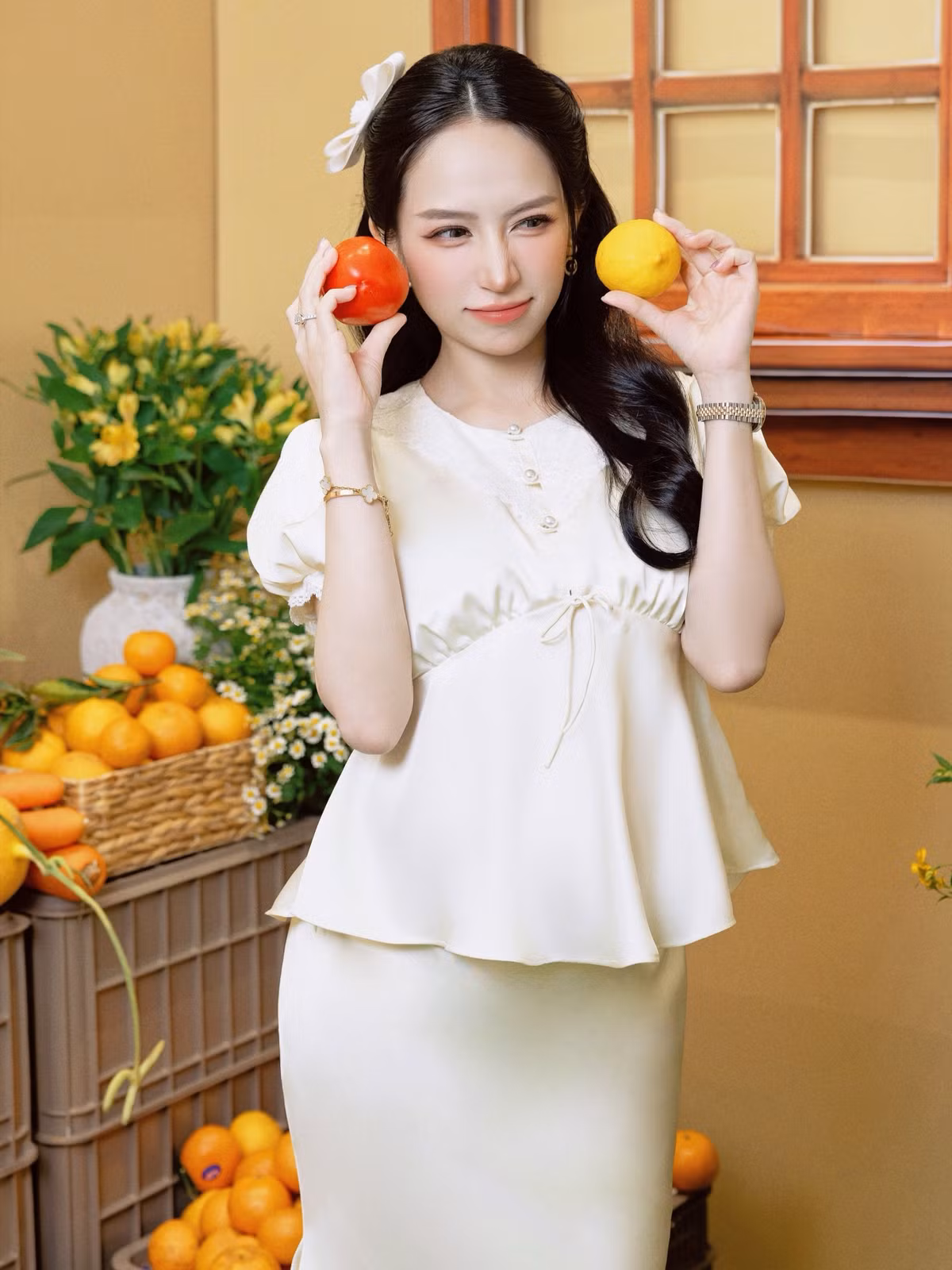 Joyce Phạm là con gái lớn của đại gia Minh “Nhựa”. Cô kết hôn với Tâm Nguyễn vào tháng 9/2019. Cặp đôi đều được biết đến là những rich kid nổi tiếng trên mạng xã hội. Ảnh: FB Phạm Trần Nguyễn Minh Phạm