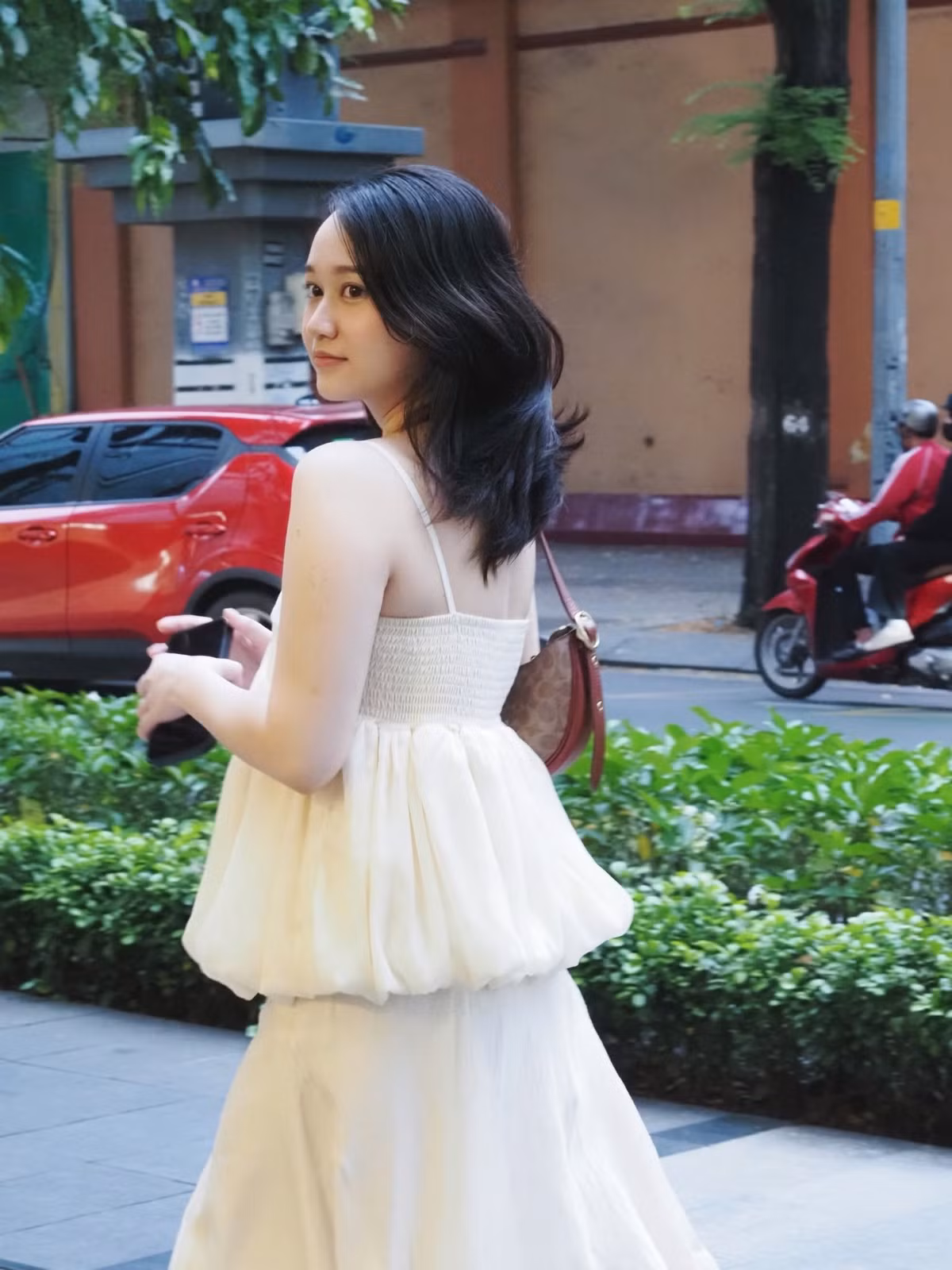 Trúc Anh lấy lại vẻ ngoài gọn gàng, cân đối hơn sau hành trình giảm cân. Ảnh: FB Trúc Anh