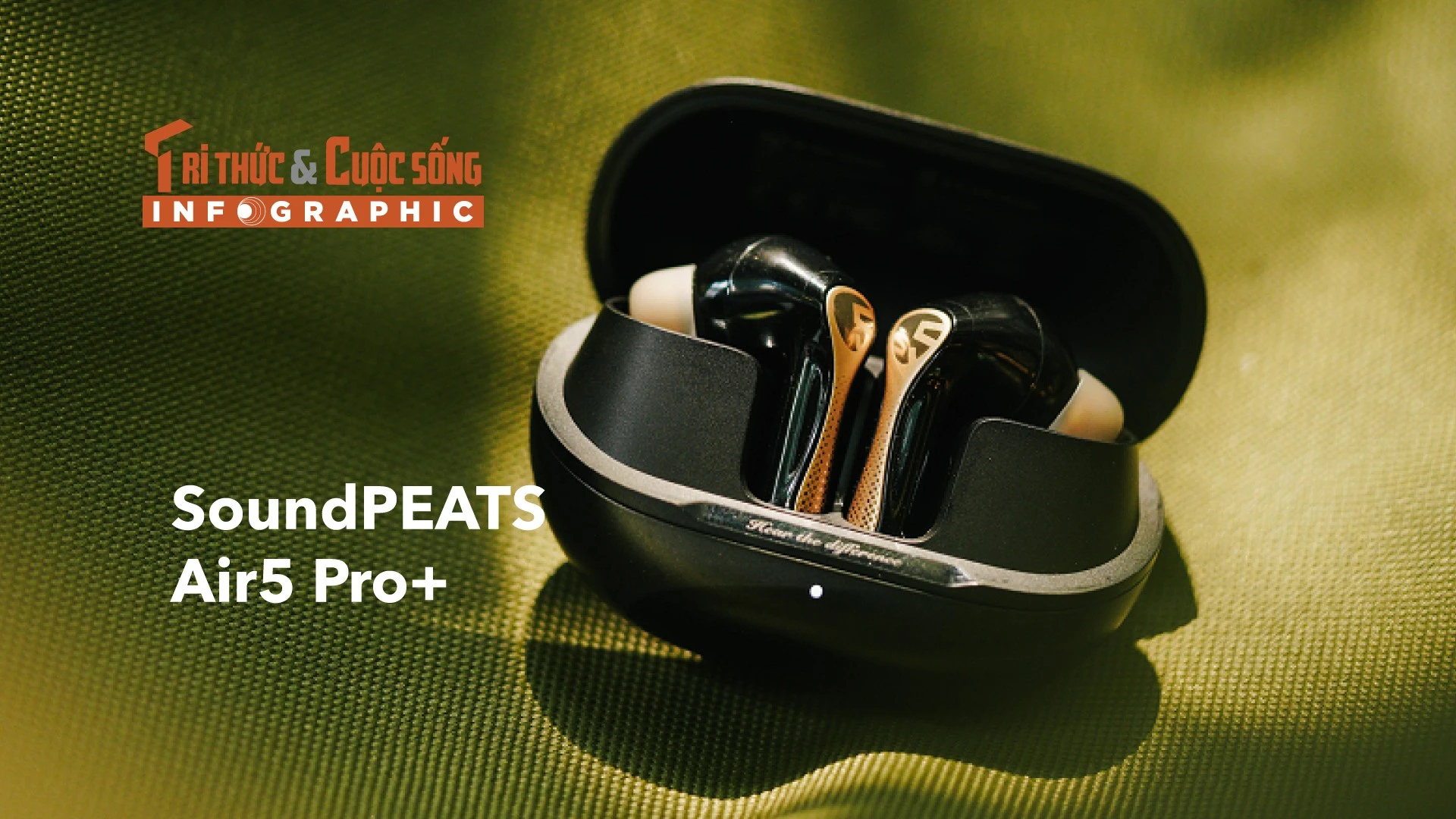 [INFOGRAPHIC] SoundPEATS Air5 Pro+, Tai nghe “nhét” công nghệ flagship 