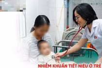 Trẻ 4 tháng sốt cao 2 ngày, phát hiện trào ngược bàng quang độ 4