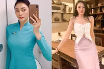Không ngờ tiếp viên Vietnam Airlines có gu thời trang gợi cảm đến vậy