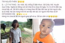 Cãi vã với chồng, người phụ nữ cùng con trai mất tích bí ẩn