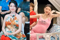 Chu Thanh Huyền kể khổ khi mang thai, tăng 10 kg mặt phá nét