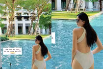 Mai Ngọc "chơi lớn" diện đồ bơi sau khi tái hôn với doanh nhân