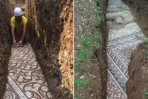 Bên dưới vườn nho ở Itlay lộ “báu vật” của đế chế La Mã