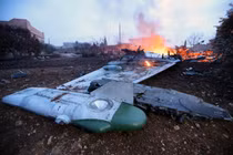 Cường kích Su-25 rơi tan tành khiến Nga đau đầu tìm nguyên nhân
