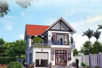 Loạt mẫu nhà hai tầng 500 triệu đồng "hớp hồn" vợ chồng trẻ
