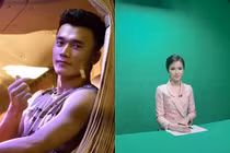 MC xinh đẹp công khai yêu thủ thành Bùi Tiến Dũng trên truyền hình