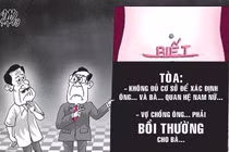Hy hữu: Bị kiện vì... tự tung tin mình ngoại tình