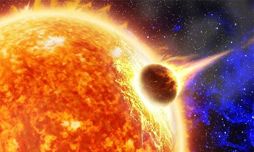 Nếu hành tinh chứa 1.321 Trái Đất đâm Mặt Trời, chuyện gì xảy ra?