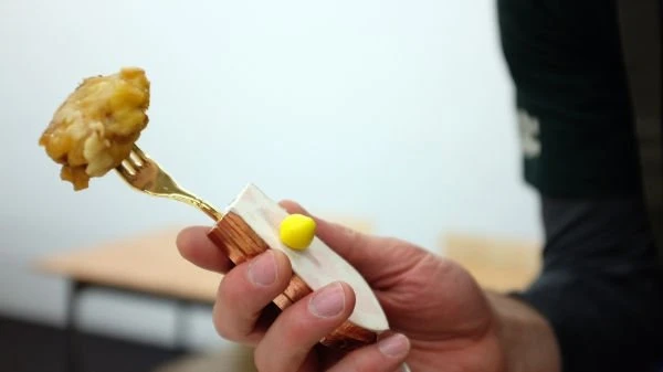 Chiếc dĩa thần có thể thay đổi mùi vị thức ăn