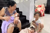 Mẹ vợ Lê Dương Bảo Lâm khó chịu khi con gái bị nói đẻ nhiều