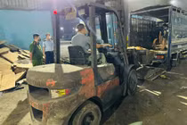 Vĩnh Phúc phát hiện 800 kg thịt lợn bẩn bốc mùi
