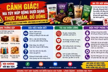 Cảnh báo ma túy "núp bóng" trong thực phẩm, đồ uống phổ biến