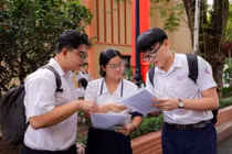 Thí sinh dự thi đánh giá năng lực đợt 2 tại Trường Đại học Khoa học tự nhiên (Đại học Quốc gia TPHCM).