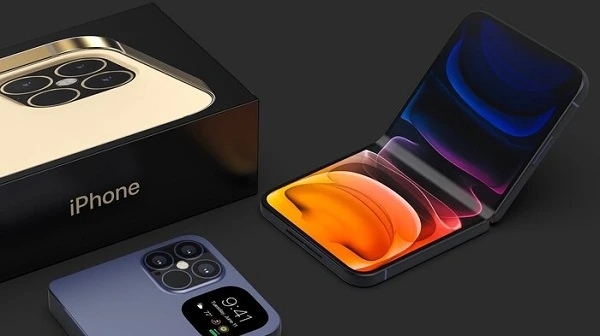 iPhone 12 màn hình gập lộ diện đẹp quên sầu thách thức mọi đối thủ