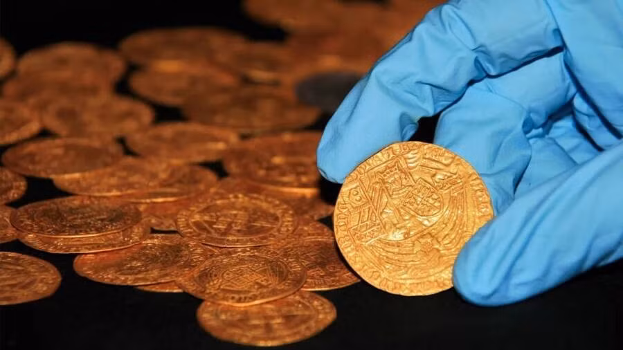 Dự kiến số tiền xu cổ sắp được David Guest Numismatics đấu giá vào tháng 11 tới đây với mức giá ít nhất 300.000 USD (gần 8 tỷ đồng). Ảnh: Trustees of the British Museum.