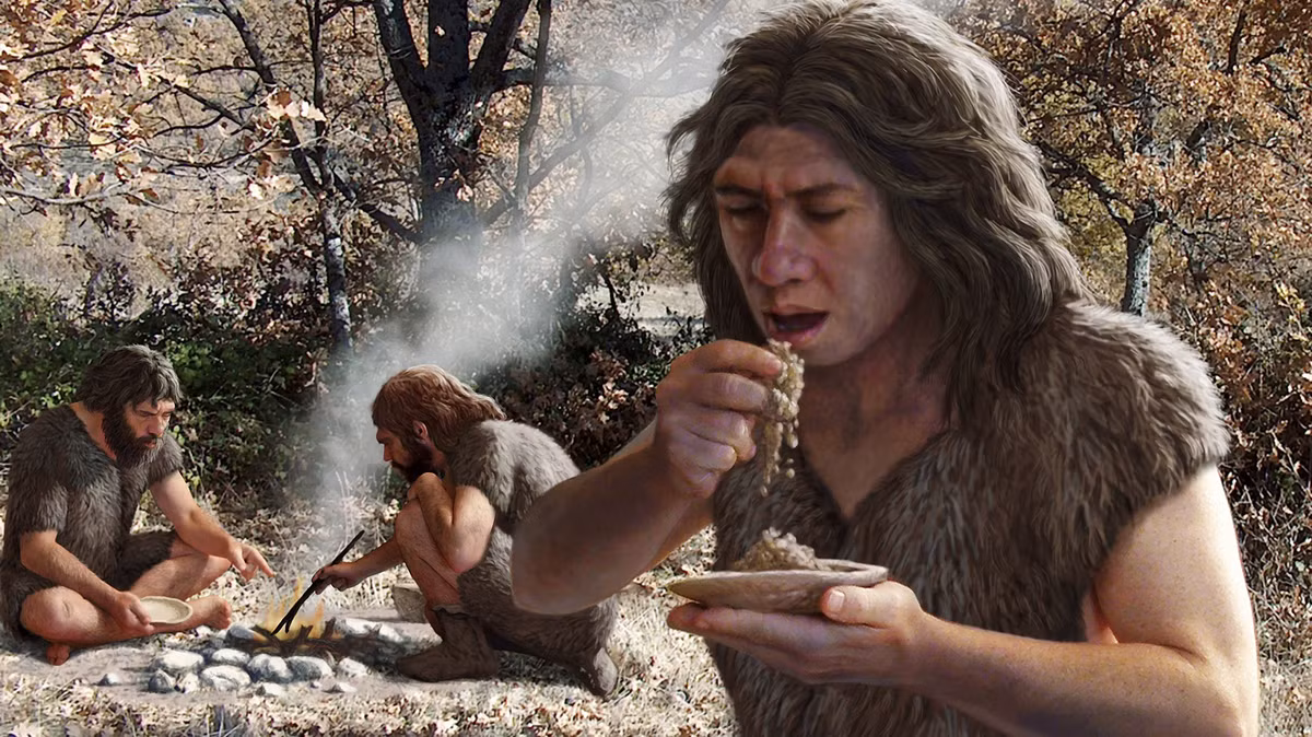 Theo các nhà khoa học, người Neanderthal sống cách đây khoảng 45.000 -60.000 năm trước. Kết quả nghiên cứu các bộ hài cốt cho thấy sự tồn tại của coprostanol - một dạng chất béo được hình thành khi ruột non chuyển hóa cholesterol từ thịt. Ảnh: Mauricio Anton/Science Source.