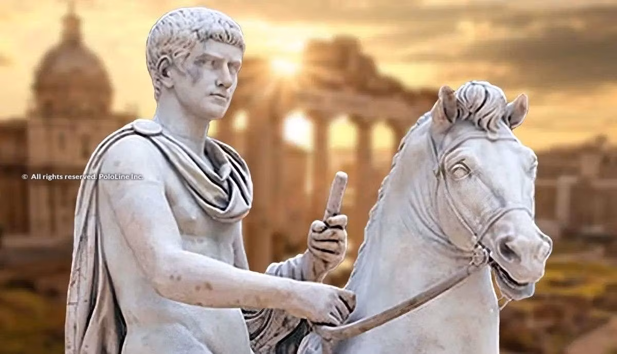 Theo nhà sử học cổ đại Suetonius, hoàng đế Caligula yêu thích con ngựa Incitatus tới mức ban cho nó cuộc sống xa hoa, vương giả không kém bậc quý tộc. Ảnh: pololine.com.