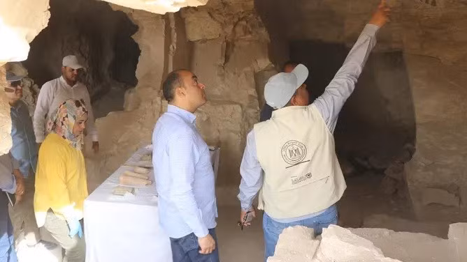 Các chuyên gia đánh giá đây là một trong những khám phá khảo cổ học quan trọng nhất trong thời gian gần đây. Ảnh: Ministry of Tourism and Antiquities.