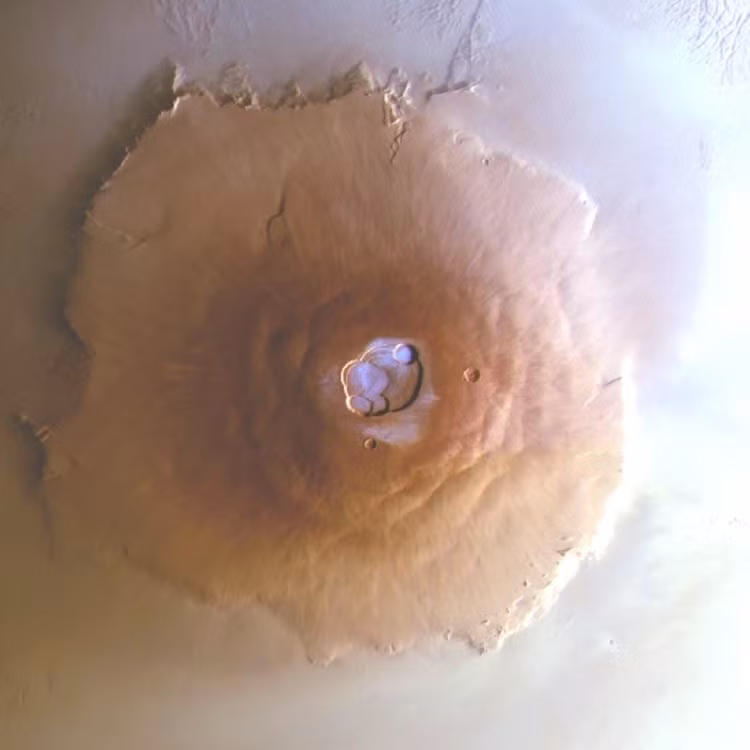 Năm 2018, NASA đã phóng tàu đổ bộ InSight lên sao Hỏa để hiểu rõ hơn về cấu tạo bên trong của hành tinh đỏ, bao gồm giúp khám phá thêm về các núi lửa. Trong nhiều năm, tàu đổ bộ InSight đã nghiên cứu cấu tạo bên trong của Sao Hỏa, cung cấp cho các nhà khoa học ước tính trực tiếp về độ dày của lớp vỏ. Ảnh: ESA/DLR/FU Berlin.