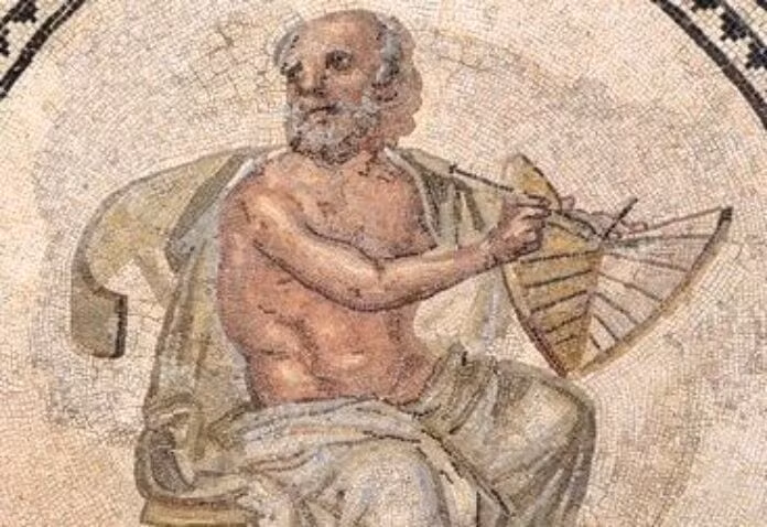 Học giả người Hy Lạp cổ đại là Anaximander được biết đến với vai trò quan trọng trong việc phát minh ra bản đồ. Ảnh: Public Domain.